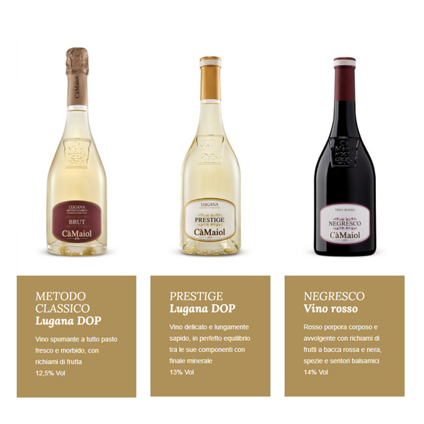 Selezione vini Cà Maiol
