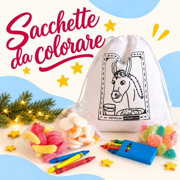 Sacchetta da colorare